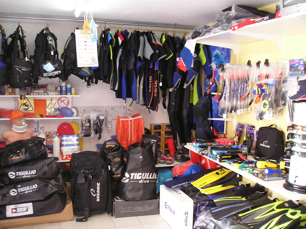 Dive shop