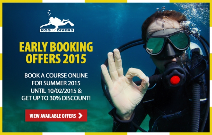 Early booking offer for 2015