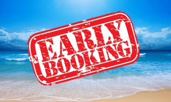 Early booking discount for summer 2019