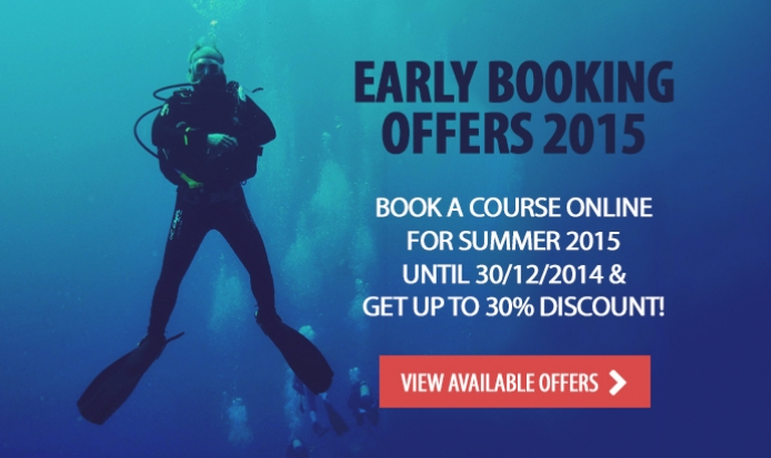 Early booking offer for 2015